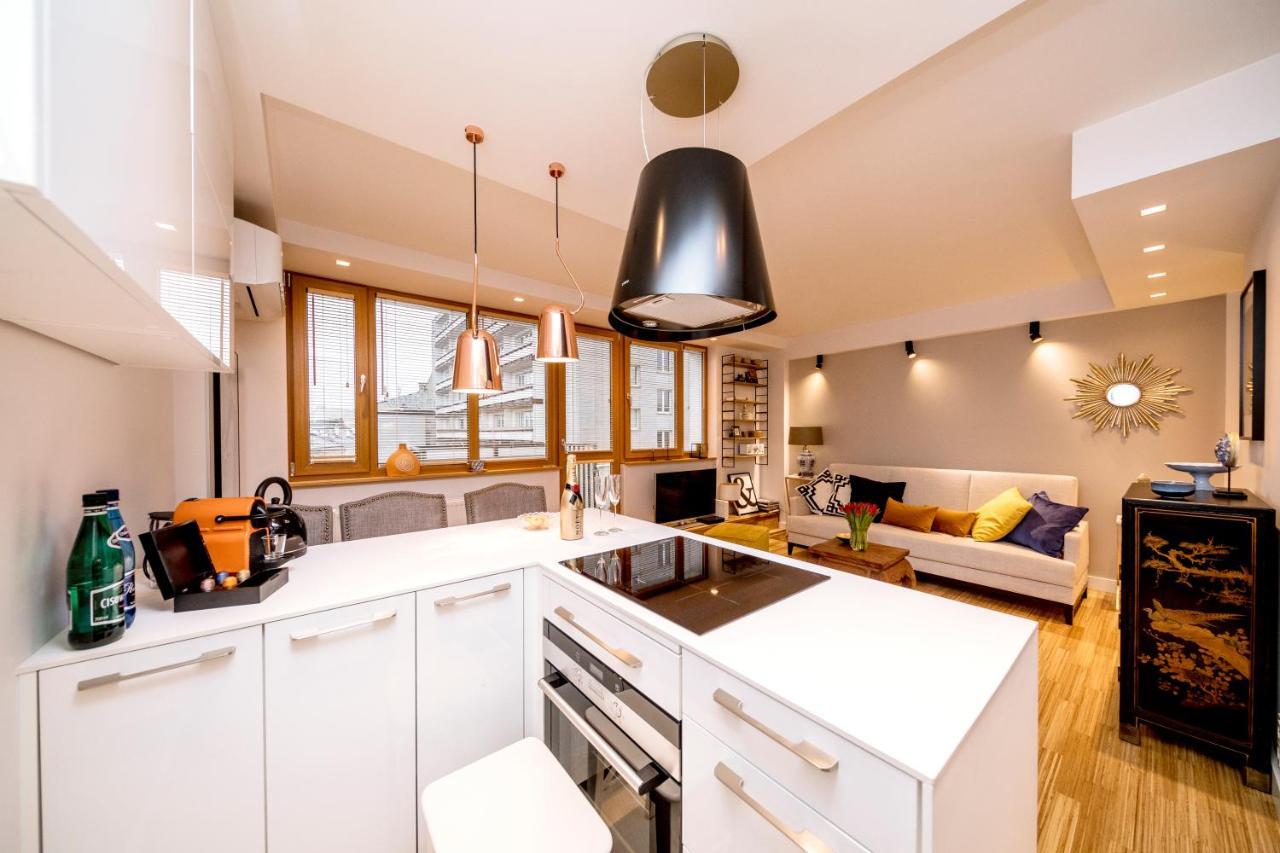 Golden Apartment With Air Condition By Your Freedom Βαρσοβία Εξωτερικό φωτογραφία