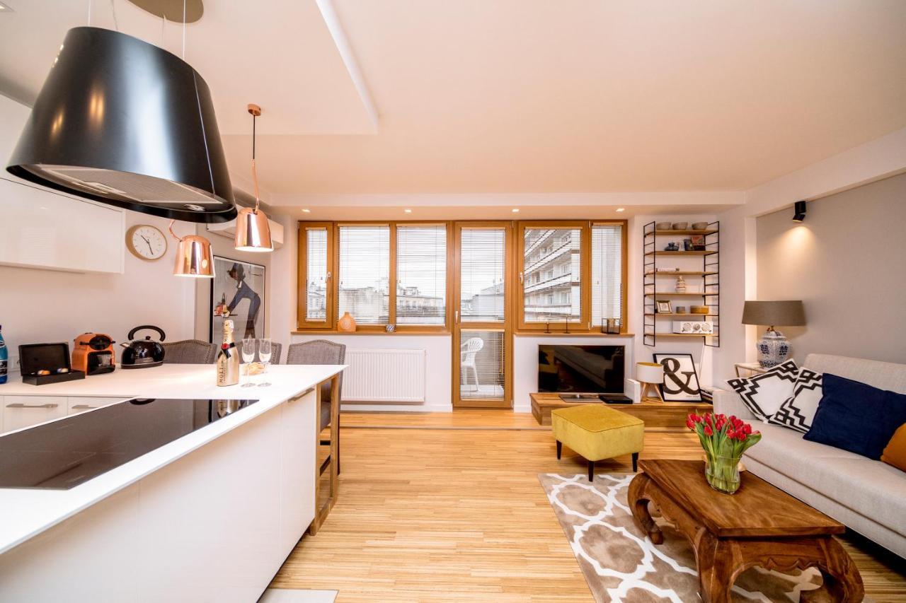 Golden Apartment With Air Condition By Your Freedom Βαρσοβία Εξωτερικό φωτογραφία